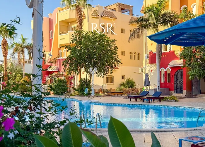 Superior 02 Bedroom With Swimming Pool And Garden Apartamento Hurghada